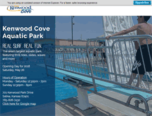 Tablet Screenshot of kenwoodcove.com